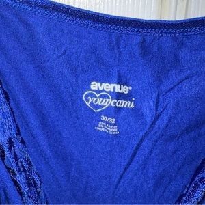 BLUE Cami, Super Soft with Lace Top and Bottom. SUPER CUTE!! BRAND NEW!!!